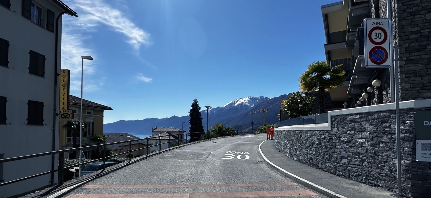 Locarno Monti viaggia a 30 km/h a tutto vantaggio della sicurezza