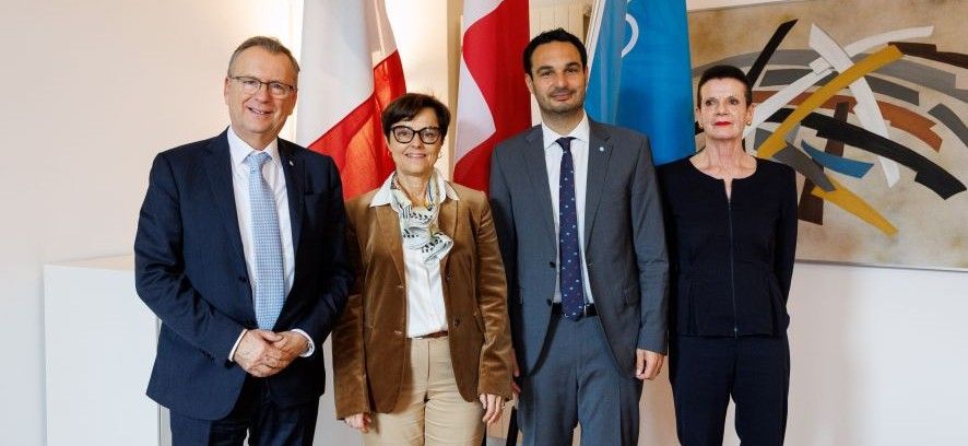 L’Ambasciatrice di Francia ricevuta a Palazzo Marcacci