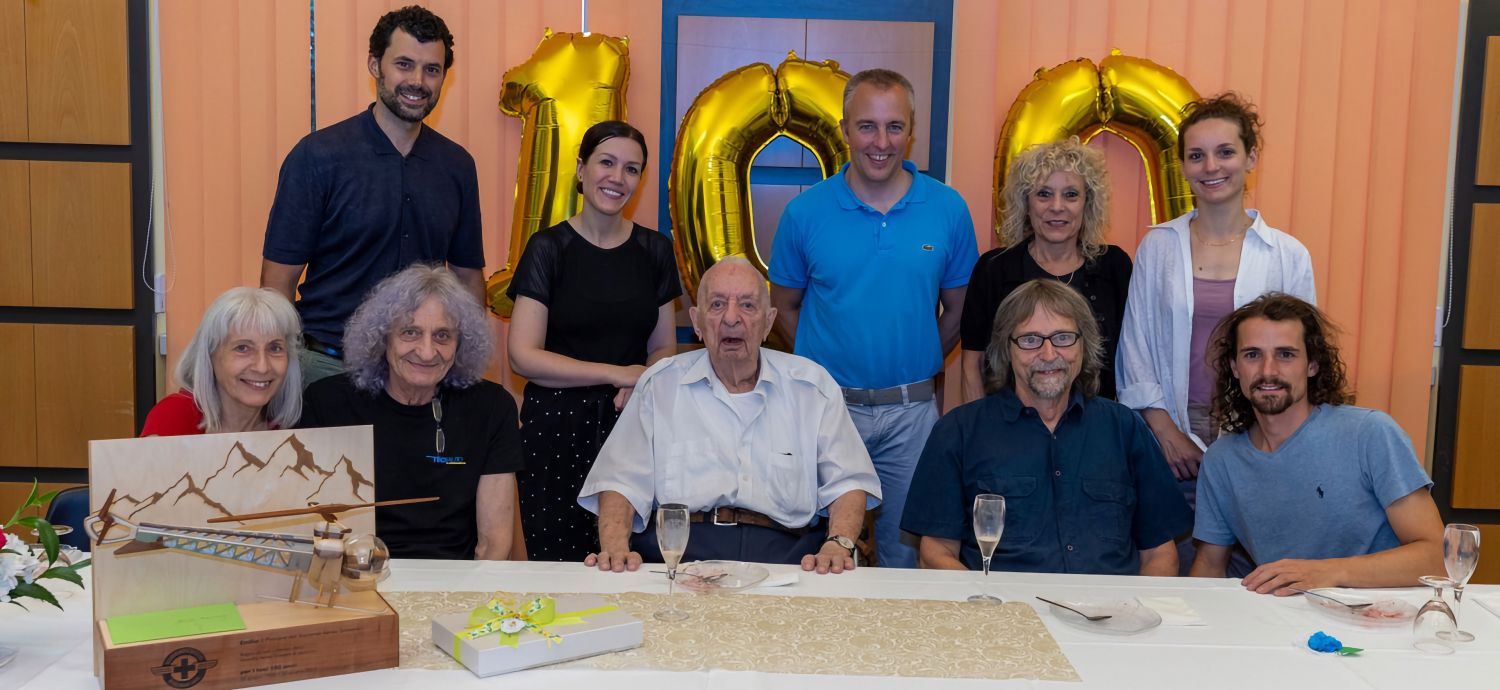 Cento anni e non sentirli: Casa San Carlo in festa per Emilio Bianchetti